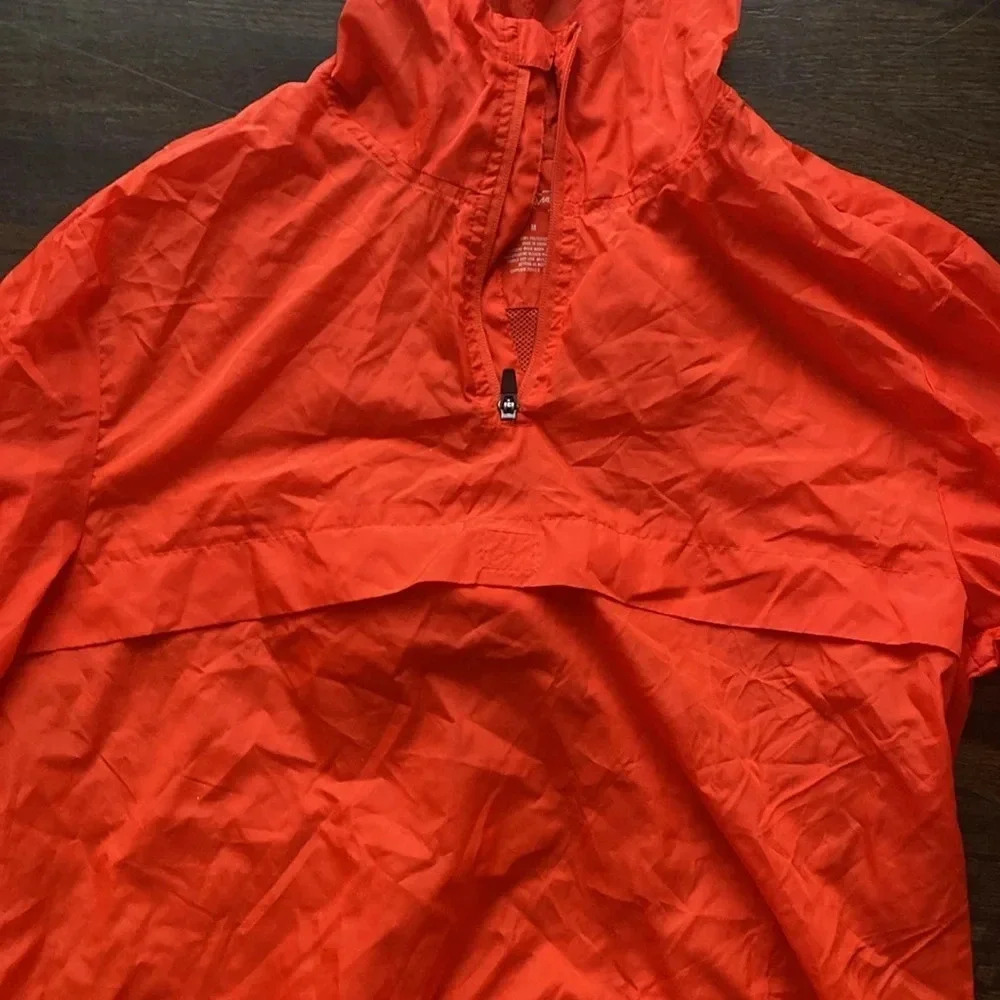 City Streets Orange Windbreaker - Picture 2 of 4